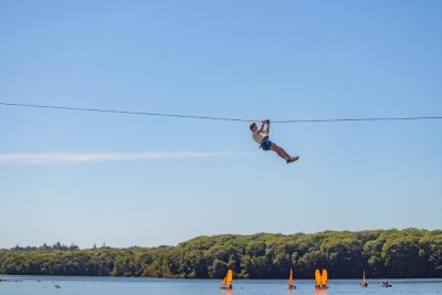 Aventur'O Lac - Escalad'arbres Lac de Trémelin