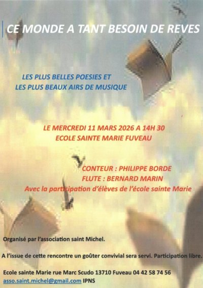 Ce monde a tant besoin de rêves