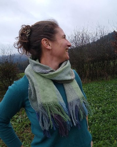 Stage de tissage : écharpe ou tour de cou