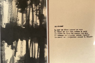 Exposition "Mère et fille célèbrent le printemps des poètes"