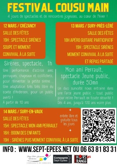 [Festival Cousu Main]: Journée spéciale