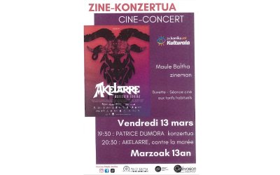 Korrika kültürala : ciné-concert : Patrice Dumora et Akelarre