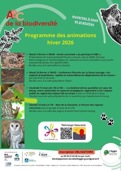 ABC de la biodiversité : la biodiversité au quotidien en cœur de bourg