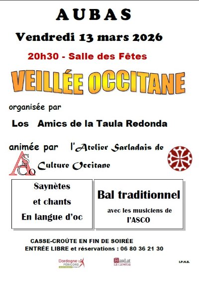 Veillée occitane à Aubas