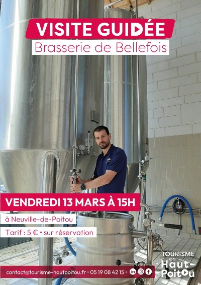 Visite de la Brasserie de Bellefois
