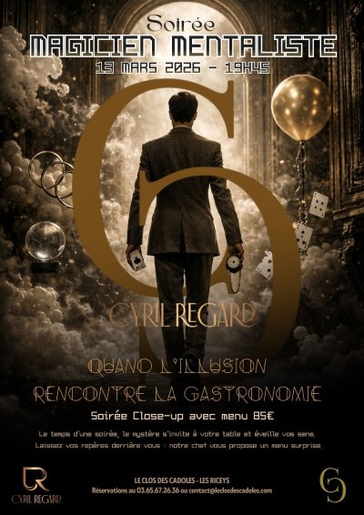 Soirée magicien mentaliste