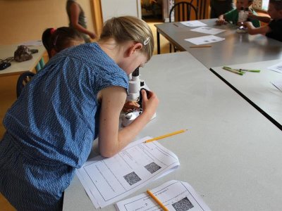 Atelier : histoire du grain de sable