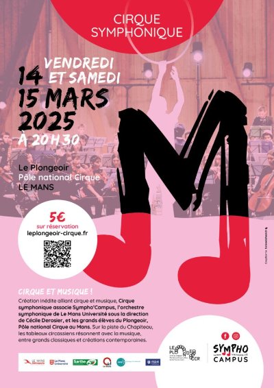 Cirque symphonique, Sympho'Campus et les élèves du Plongeoir