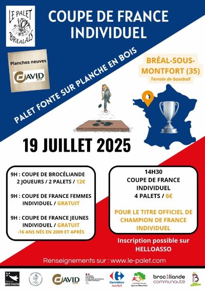 Concours de palets en doublette