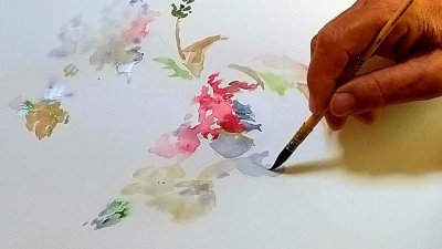 Cours de dessin et aquarelle proposé par l'association TETICAP