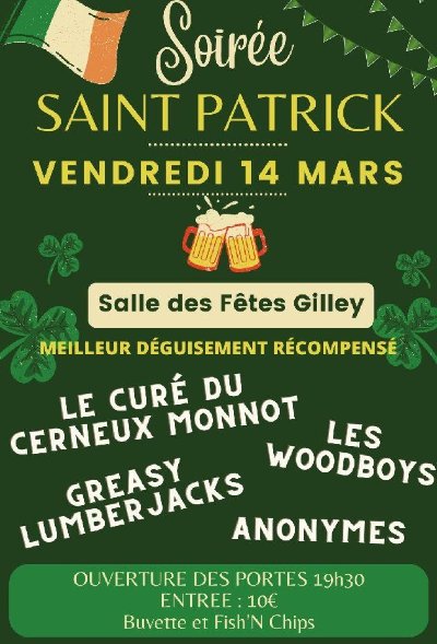 Soirée Saint Patrick