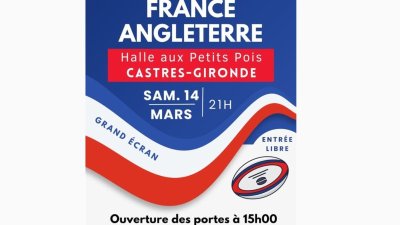 Retransmission du match du Tournoi des Six Nations France - Angleterre