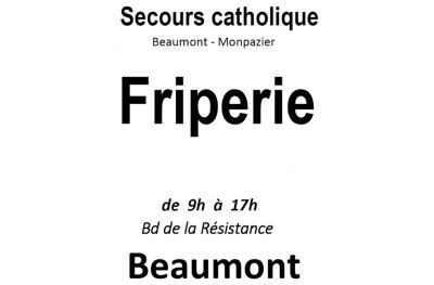 Friperies du Secours Catholique