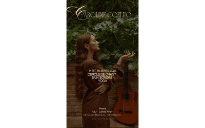 Yoga, kirtan & bain sonore avec Caroline Coelho