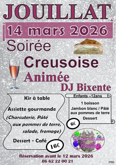 Soirée Creusoise animée