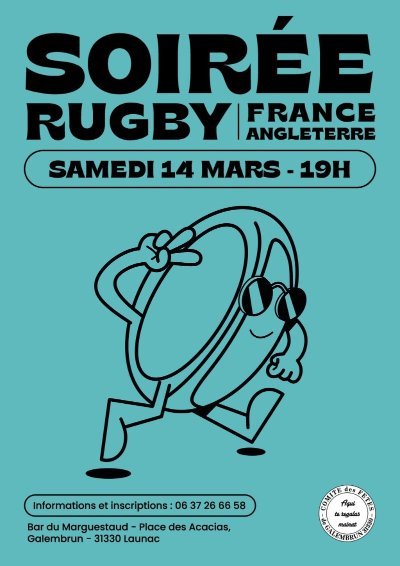 SOIRÉE RUGBY