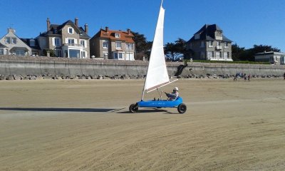 Découverte du char à voile