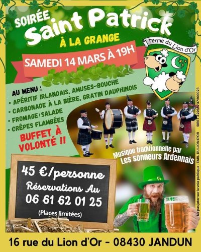 Saint Patrick à la Ferme pédago du bonheur