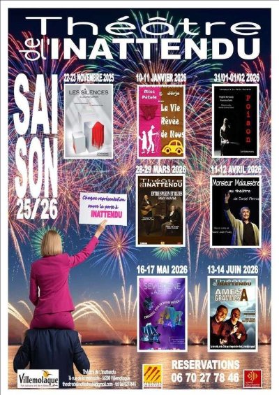 THÉÂTRE DE L'INATTENDU SAISON 2025/2026