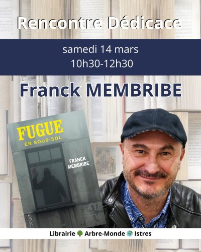 Dédicace avec l'auteur de Polar Franck Membribe