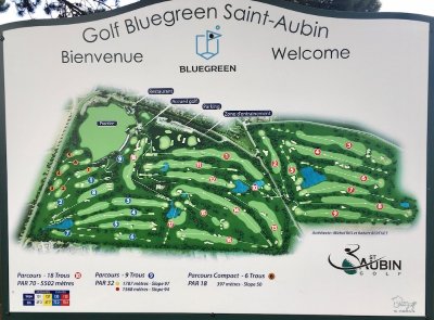 Golf Blue Green Saint-Aubin