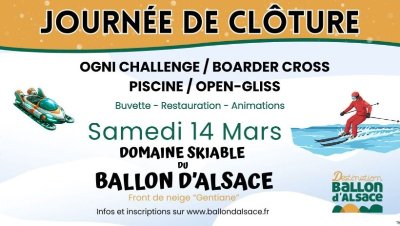 Journée de clôture : OGNI challenge, boarder cross, piscine
