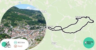 Circuit Cyclosport N°6 - Gérardmer, La Bresse, Le Valtin
