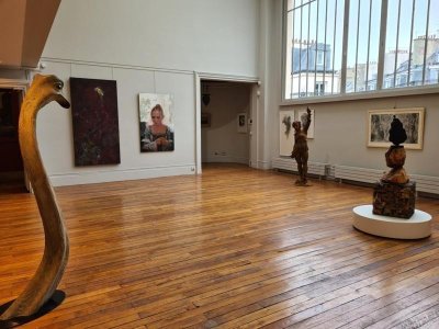 Exposition de peintures - Dans les pas de Giono, récit d'une balade en van