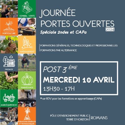 Portes ouvertes au lycée Terre d'horizon