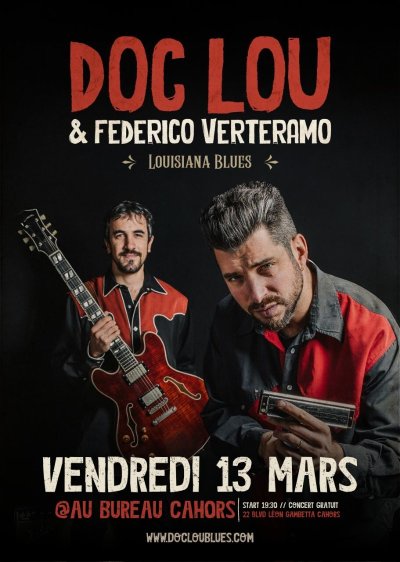Concert au Bureau : Doc Lou & Federico Verteramo