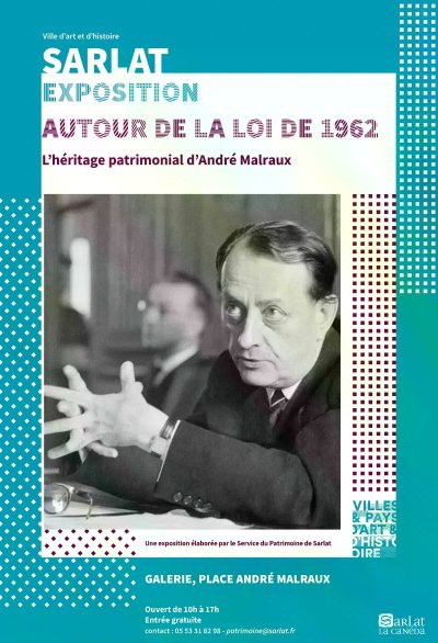 Exposition : "L'héritage patrimonial d’André Malraux"
