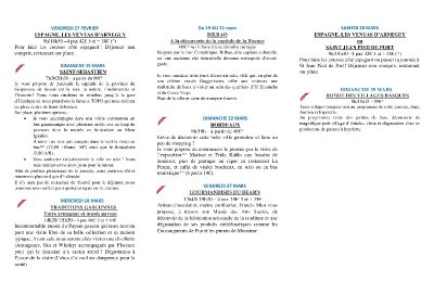 Excursions avec Mochila