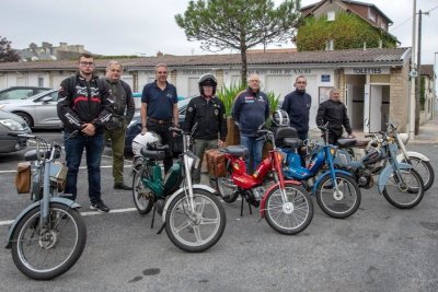 Randonnée en mobylette