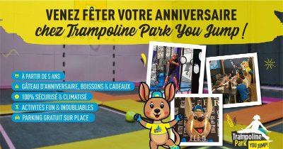 TRAMPOLINE PARK YOU JUMP MONTPELLIER LATTES