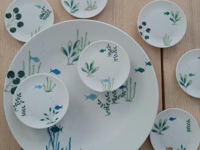 Atelier adulte (ou ado) : Peinture sur porcelaine