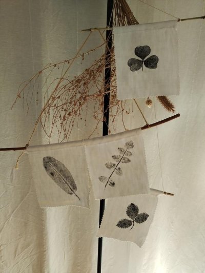 Atelier botanique et artistique " Empreintes végétales"