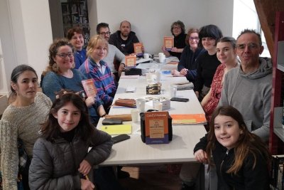 Vernissage de l'exposition collective "Celleux qui creusent"