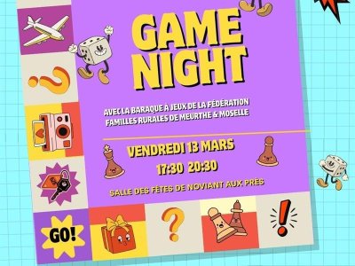 Game Night - Club ados - Noviant-aux-Prés