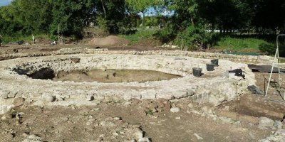 Le site archéologique du temple celtique