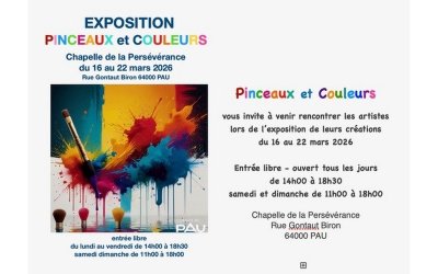Exposition: Pinceaux et couleurs