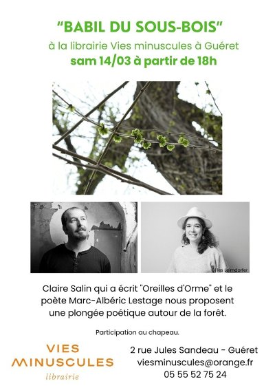 Printemps des Poètes : soirée poétique autour de la forêt