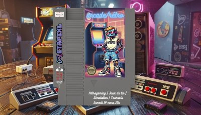 EXTENDED PLAY – JEUX D’ARCADE ET RÉTRO-GAMING !!