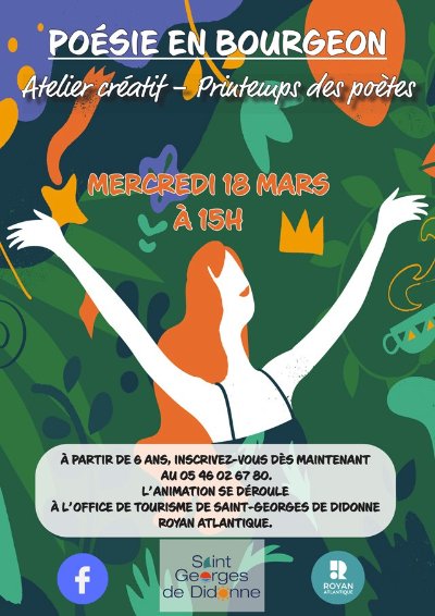 Printemps des poètes : Atelier créatif: Poésie en bourgeon