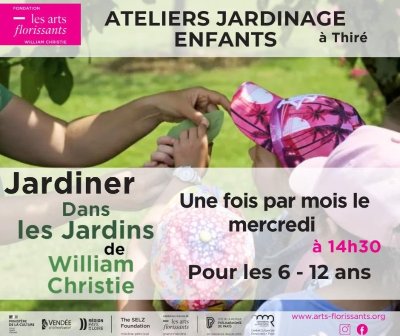 Ateliers jardinage dans les jardins de William Christie
