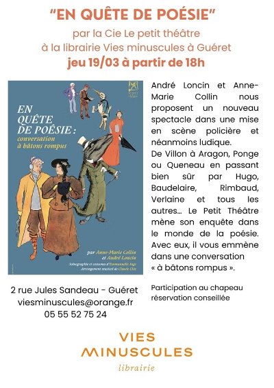 Printemps des Poètes : "En quête de poésie"