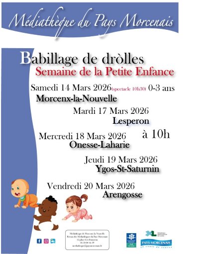 Babillage des dròlles - Ygos-St-Saturnin