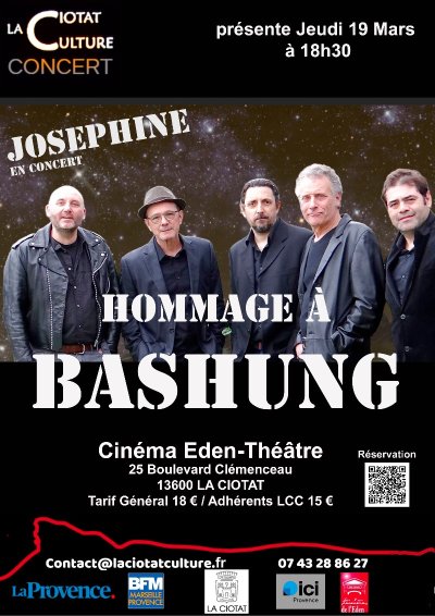 Concert Hommage à Bashung