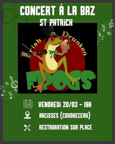 Soirée Saint-Patrick à La BAZ