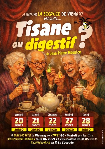 Théâtre  : "Tisane ou digestif ?"
