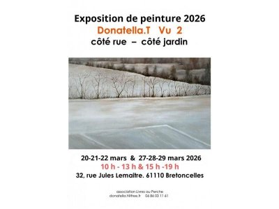 Exposition de peintures de Donatella T.